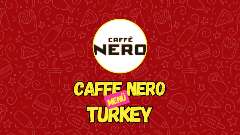 Caffe Nero Menü