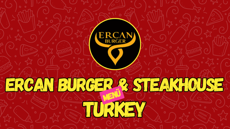 Ercan Steakhouse Menü Fiyat Listesi