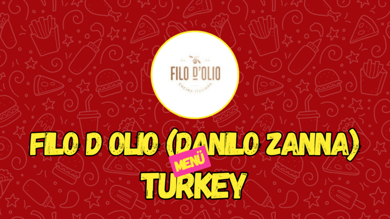 Filo D Olio (Danilo Zanna Restaurant) Menü Fiyatları
