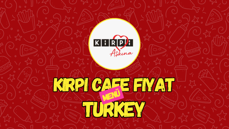 Kirpi Cafe Menü Fiyat