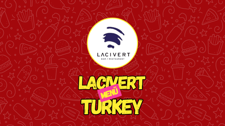 Lacivert Restaurant Menü